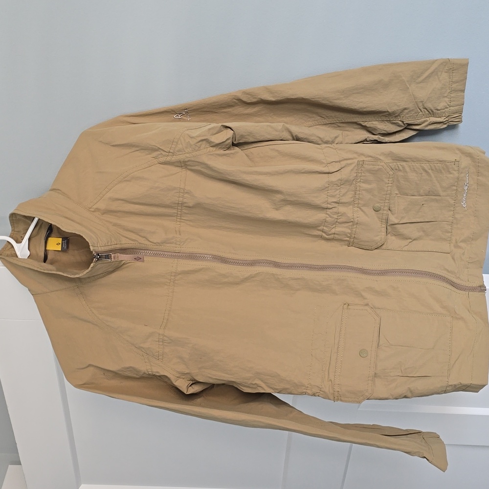 Tan Windbreaker